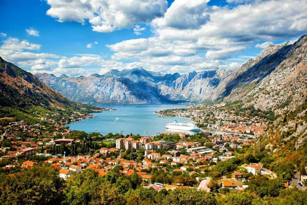 Bay of Kotor, Montenegro.